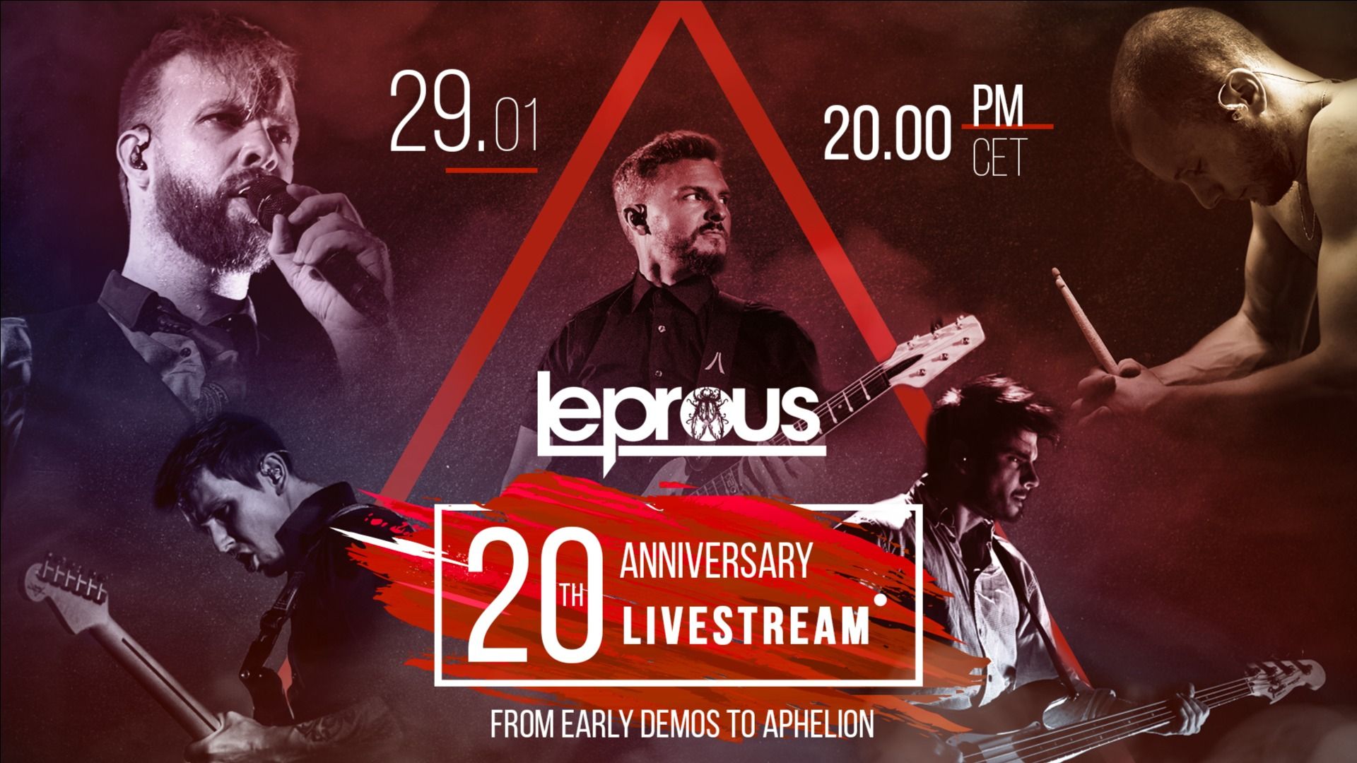 Leprous 20th Anniversary Stream