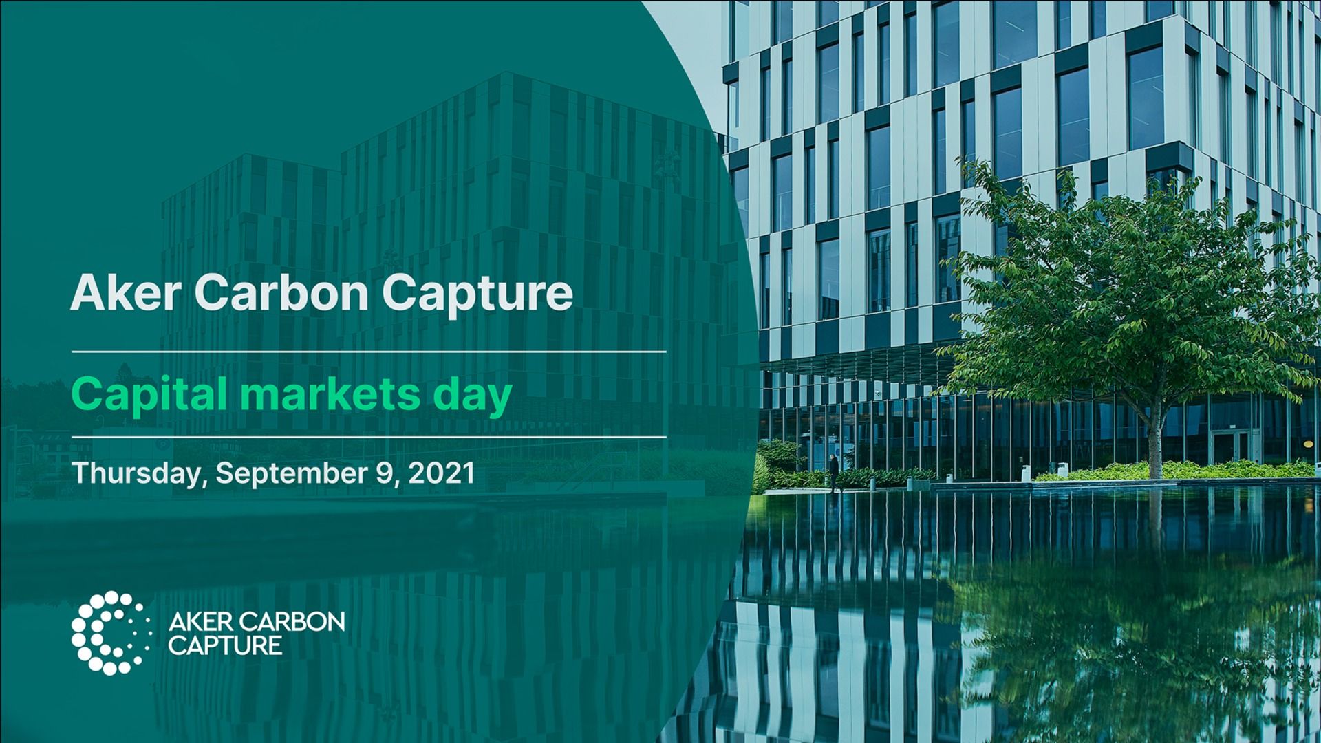 Aker Carbon Capture: Capital Markets Day
